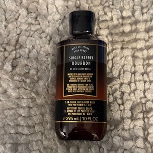 Bath & Body Works Single Barrel Bourbon Body Wash - Black and Brown